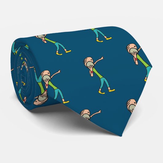 Kugelstoßen Krawatte (Gerollt)