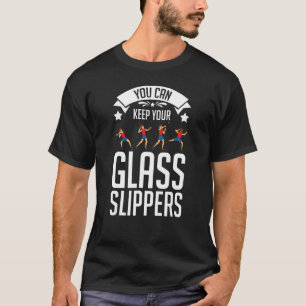 Kugelstoßen Werfen Leichtathletik Ballwerfer Tra T-Shirt
