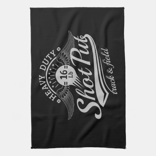 Kugelstoßenflügel Handtuch (Vertikal)