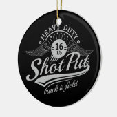 Kugelstoßenflügel Keramikornament (Links)