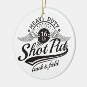 Kugelstoßenflügel Keramikornament (Links)