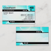 Kugelzug - Abstrakt 02 Visitenkarte (Vorne/Hinten)