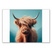 Kuh (牛 / う し) - japanische Flash Cards Tischnummer (Vorderseite)