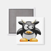 Kuh-158552_1280 Magnet (Vorderseite/Rückseite)