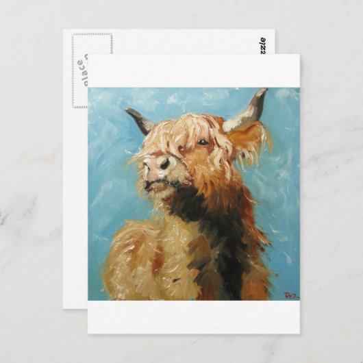 Kuh#192 Postkarte (Vorne/Hinten)