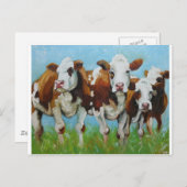 Kuh#340 Postkarte (Vorne/Hinten)