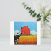 Kuh#352 Postkarte (Stehend Vorderseite)