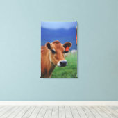 Kuh 3 leinwanddruck (Insitu (Holzboden))