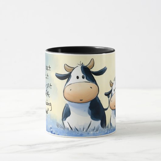 Kuh-404-Fehler Tasse (Zentrum)