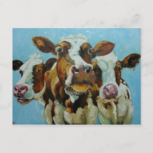 Kuh#409 Postkarte (Vorderseite)