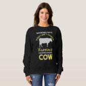 Kuh 4 sweatshirt (Vorne ganz)