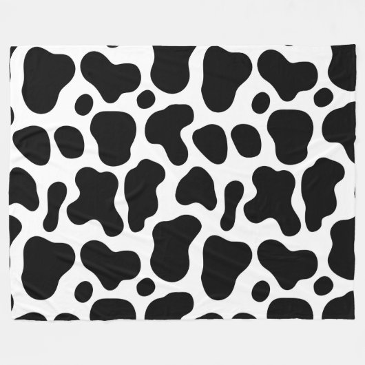 Kuh 60x80 Fleece Blanket (Vorderseite (Horizontal))