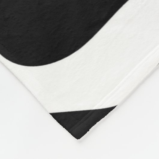 Kuh 60x80 Fleece Blanket (Ecke)