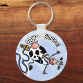 Kuh-a-Bungee-Schlüsselanhänger Schlüsselanhänger (Vorderseite)