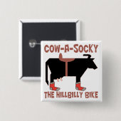 Kuh A Socky Button (Vorne & Hinten)