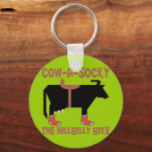 Kuh A Socky Schlüsselanhänger (Vorderseite)