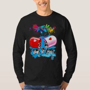 Kuh Antidepressiv Antidepressiva Niedlich Hund T-Shirt