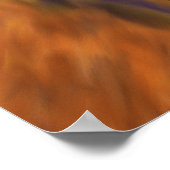 Kuh Art - Glück Nummer sieben Poster (Ecke)