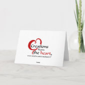 Kuh auf Calffeine Karte (Rückseite)