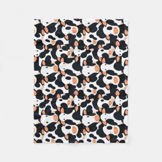 Kuh Baby Blanket Fleecedecke (Vorderseite)