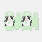 Kuh Baby Dusche Grün Geschenkschachtel (Ungefaltet)