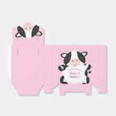Kuh Baby Dusche Rosa Geschenkschachtel (Ungefaltet)