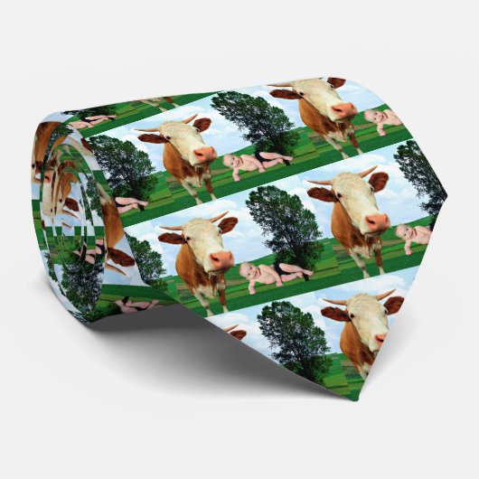 Kuh-Baby Krawatte (Gerollt)