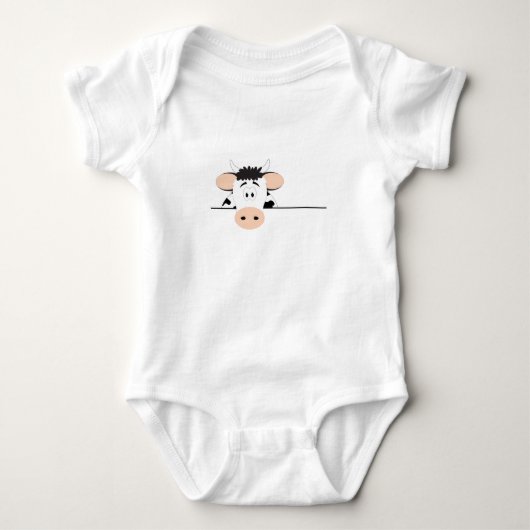 Kuh Baby Strampler (Vorderseite)