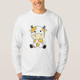 Kuh Banana Kawaii Retro Japanische Bananenkühe T-Shirt