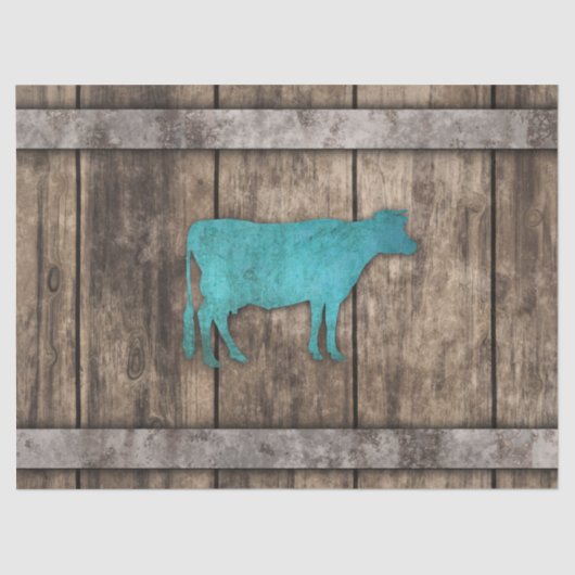 Kuh (Barrel) Seidenpapier (Vorderseite)