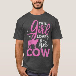 Kuh-Bauer Kuh Lover Kuh Eigentümer Not leidend T-Shirt