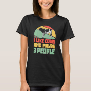 Kuh-Bauer-Rindfleisch - Landwirtschaftsfonds 3 T-Shirt