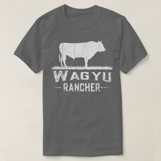 Kuh Bauer Wagyu Rancher T-Shirt (Design vorne)