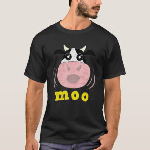Kuh Bauernhof Tiere für Kinder und Erwachsene T-Shirt