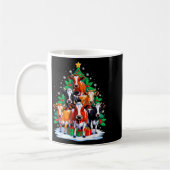 Kuh Baum Weihnachten Kuhliebhaber Xmas Squad Männe Kaffeetasse (Links)