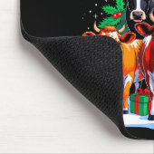 Kuh Baum Weihnachten Kuhliebhaber Xmas Squad Männe Mousepad (Ecke)