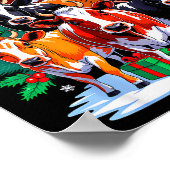 Kuh Baum Weihnachten Kuhliebhaber Xmas Squad Männe Poster (Ecke)