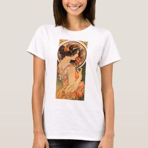 Kuh-Beleg-T - Shirt Alphonse Mucha