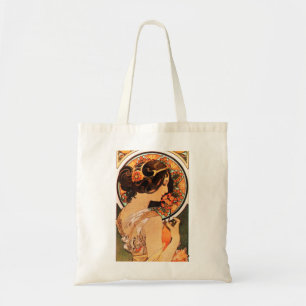 Kuh-Beleg-Taschen-Tasche Alphonse Mucha Tragetasche