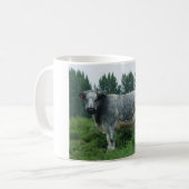 Kuh-belgisches Blau Kaffeetasse (Vorderseite Links)