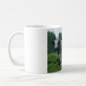Kuh-belgisches Blau Kaffeetasse (Links)