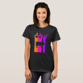 Kuh-Blasen-Tier-Idee T-Shirt (Vorne ganz)