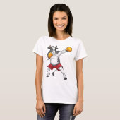 Kuh Boxer Boxhandschuhe Boxen T-Shirt (Vorne ganz)