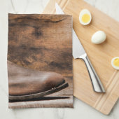 Kuh Boy Boots Spur Country Rope Küche Geschirr Han Küchentuch (Viertel Falte)