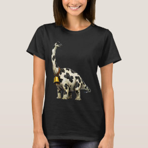 Kuh Brachiosaurus Bauer Lustiger Dinosaurier Muh-W T-Shirt