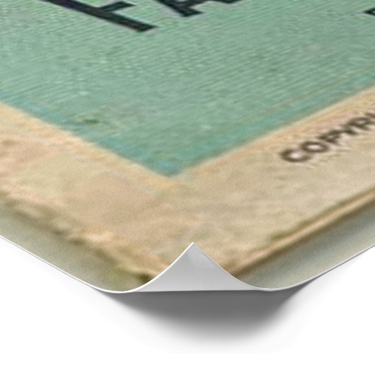 Kuh Brand Soda Poster (Ecke)