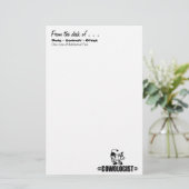 Kuh Briefpapier (Stehend Vorderseite)