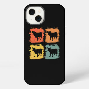 Kuh-Bulle Retro-Pop-Art-Geschenkidee iPhone 13 Hülle