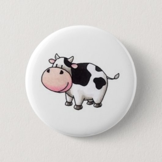 Kuh Button (Vorderseite)
