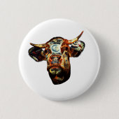Kuh Button (Vorderseite)